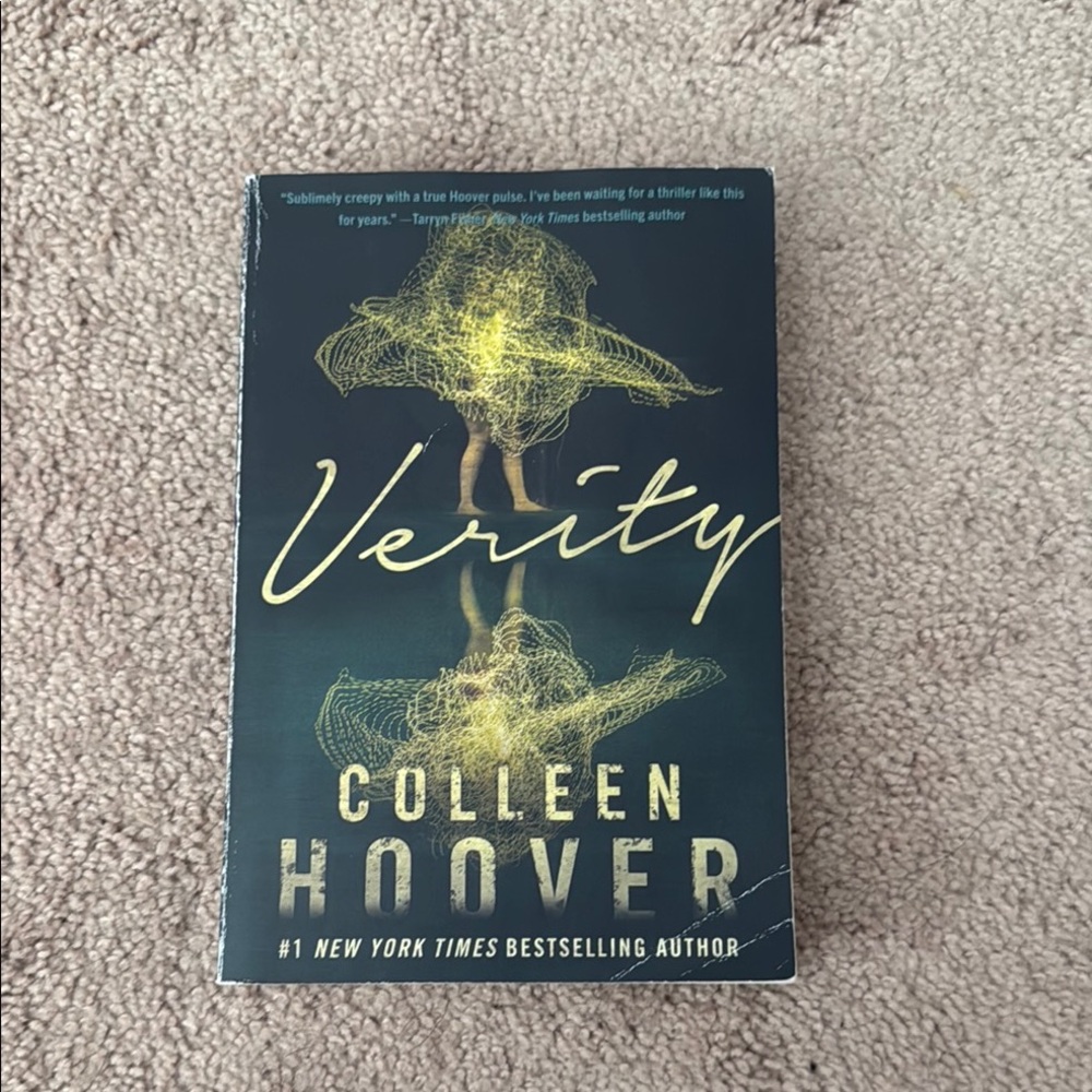 Colleen Hoover 'Verity' Book